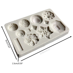 Moule Silicone - 10 Diamants