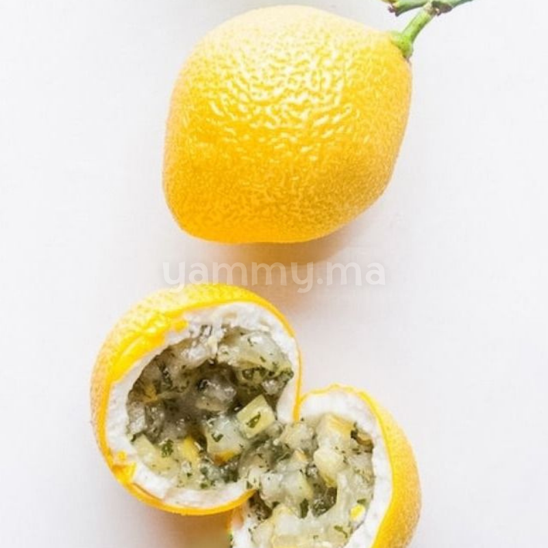 Moule Silicone Citron 3D Ø 5.3 x H 7 cm "AF006" (x8) - Pavoni