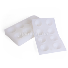 Moule Silicone Citron 3D Ø 5.3 x H 7 cm "AF006" (x8) - Pavoni