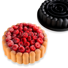 Moule Silicone Rond Charlotte Charme Ø 17 cm "KE113" - Pavoni