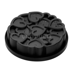 Moule Silicone Eros 2.0 Coeurs Ø 18 cm "KE099" - Pavoni