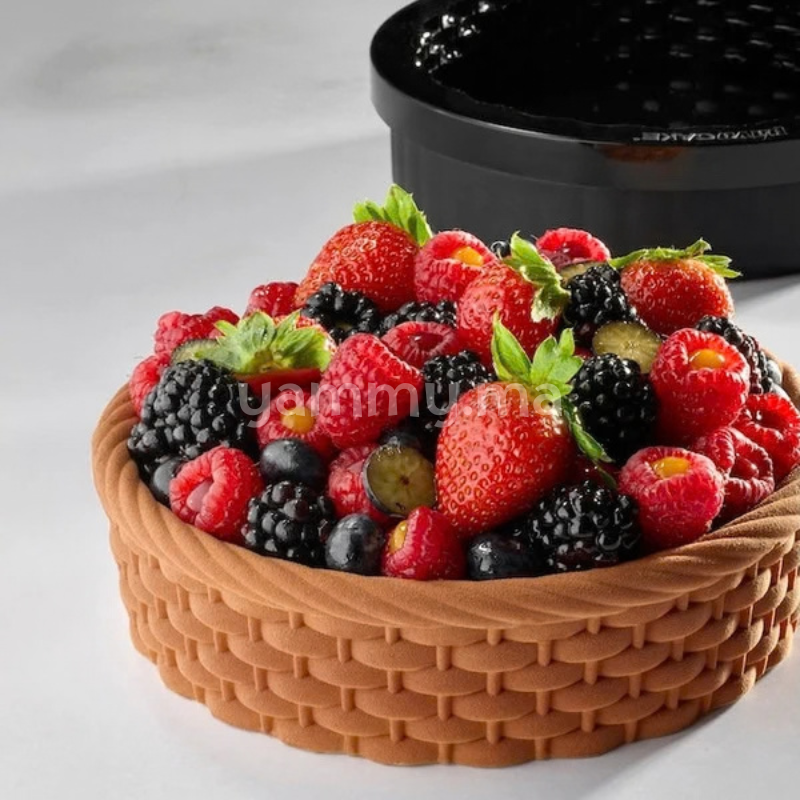Moule Silicone Rond Panier Ø 18 cm "KE112" - Pavoni