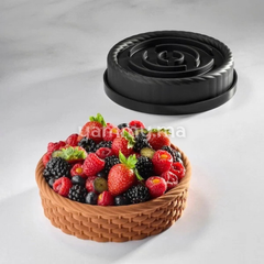 Moule Silicone Rond Panier Ø 18 cm "KE112" - Pavoni