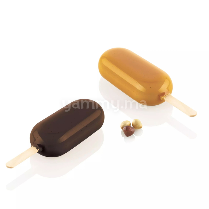 Moule Silicone Magnum Classique "Gel14B" 75 ml 9.3 cm (x2) - Silikomart