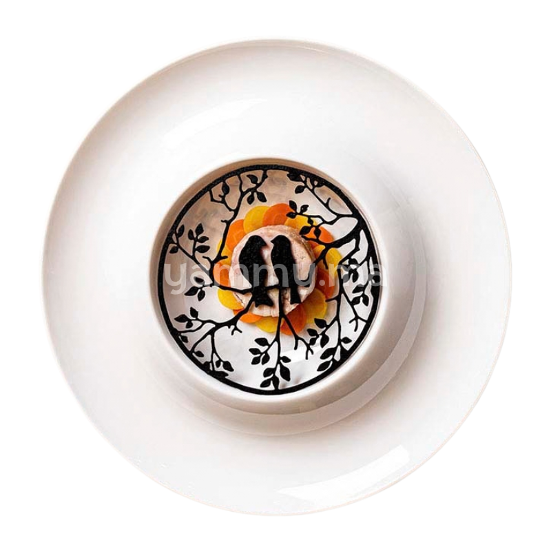 Moule Silicone Décor Rond Me & You Ø 14 cm (x2) "GG072" - Pavoni