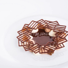 Moule Silicone Décor Rond Mosaïque Ø 11.5 cm (x3) "GG059" - Pavoni