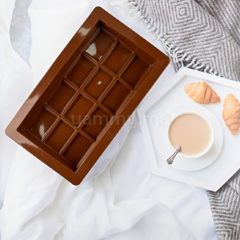 Moule Silicone Grand Tablette Chocolat Dubai 11x22cm