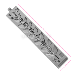 Moule Silicone Guirlande de Fleurs