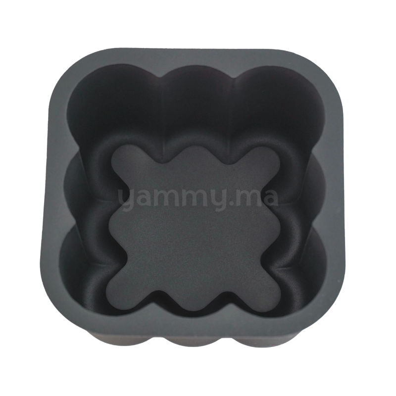 Moule Silicone Carré Bento Cake Ø 11.5 cm 600 ml