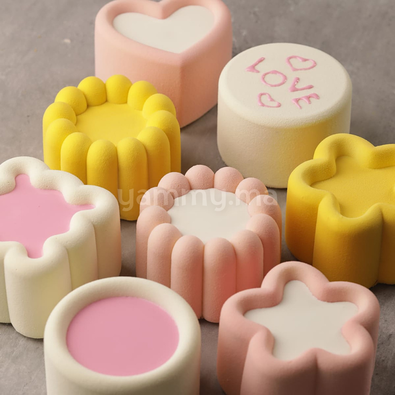 Moule Silicone Charlotte Bento Cake Ø 11.5 cm 500 ml