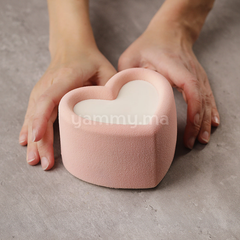 Moule Silicone Coeur Bento Cake Ø 12 cm 500 ml