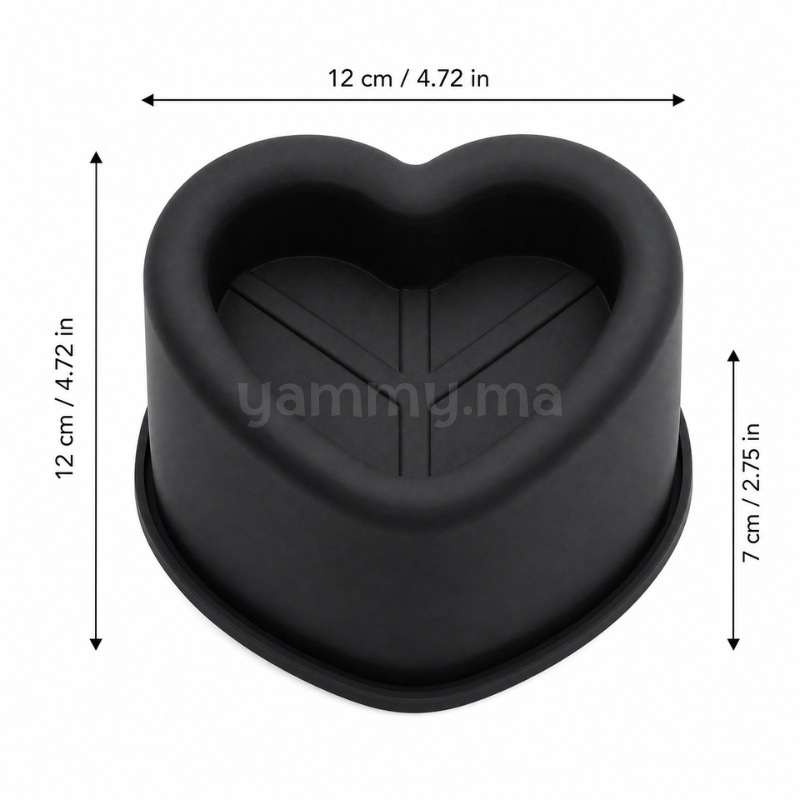 Moule Silicone Coeur Bento Cake Ø 12 cm 500 ml