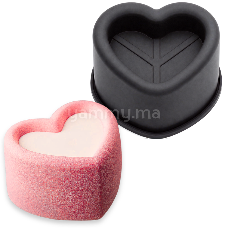 Moule Silicone Coeur Bento Cake Ø 12 cm 500 ml