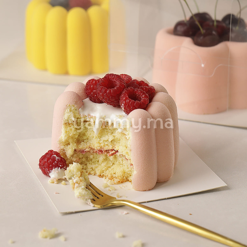 Moule Silicone Charlotte Bento Cake Ø 11.5 cm 500 ml