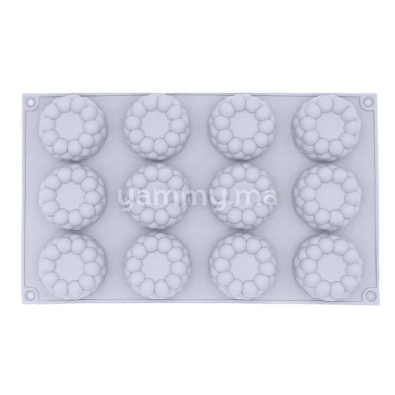 Moule Silicone Nuage Ø 4.5 cm (x12)