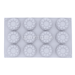 Moule Silicone Nuage Ø 4.5 cm (x12)