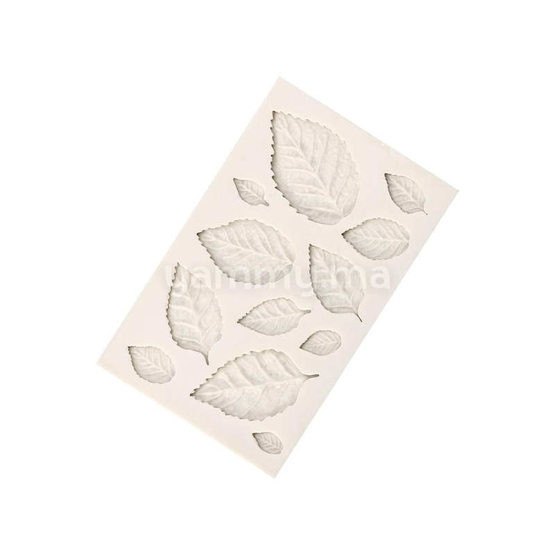 Moule Silicone 12 Feuilles de Rose