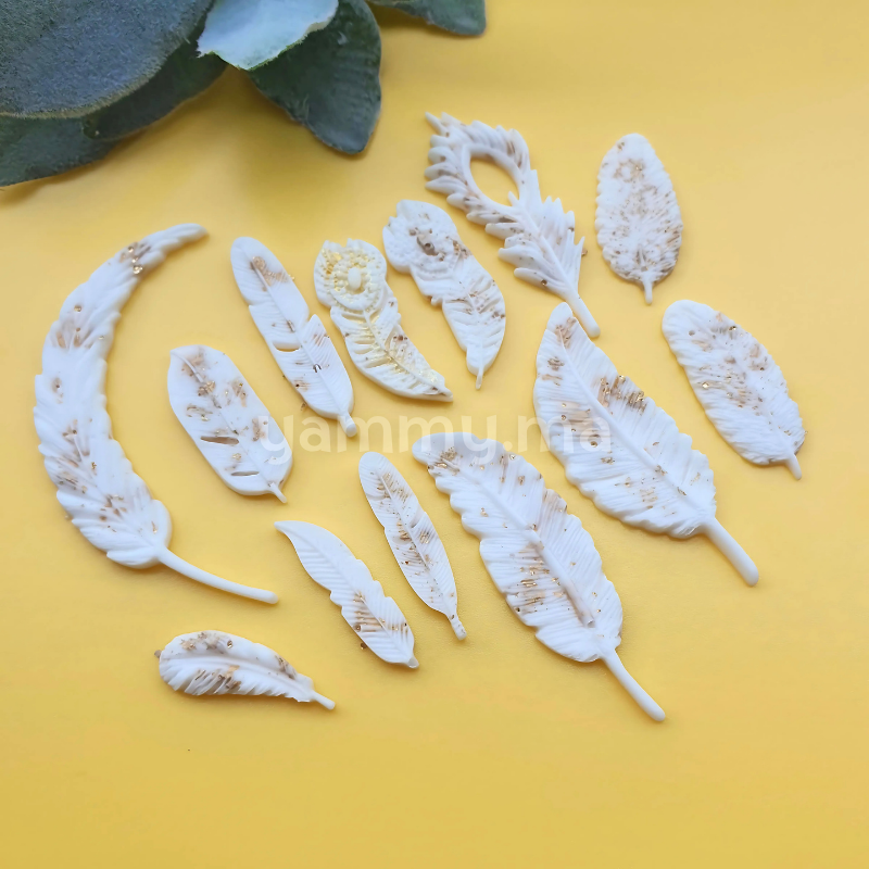 Moule Silicone 13 Plumes