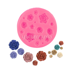 Moule Silicone 16 Roses