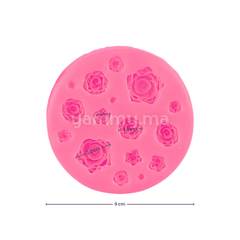 Moule Silicone 16 Roses