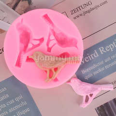 Moule Silicone 3 Oiseaux