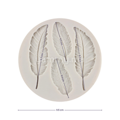 Moule Silicone 4 Plumes