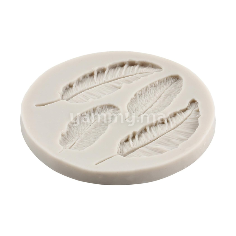Moule Silicone 4 Plumes