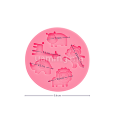 Moule Silicone 5 Animales