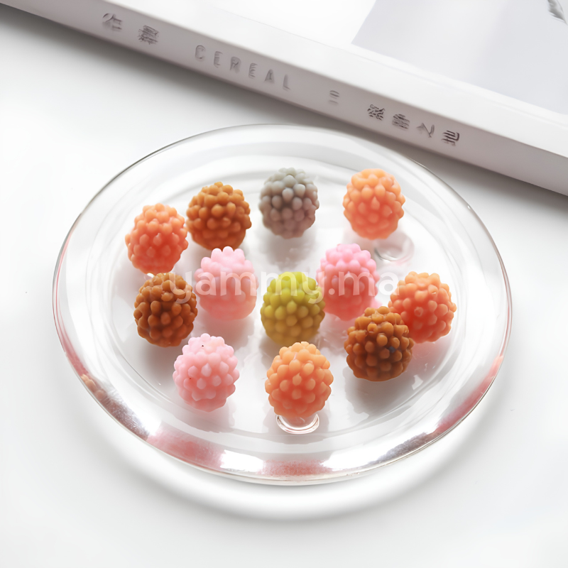 Moule Silicone 8 Framboises