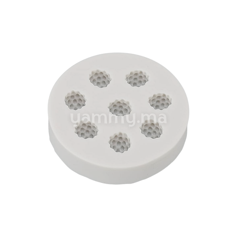 Moule Silicone 8 Framboises
