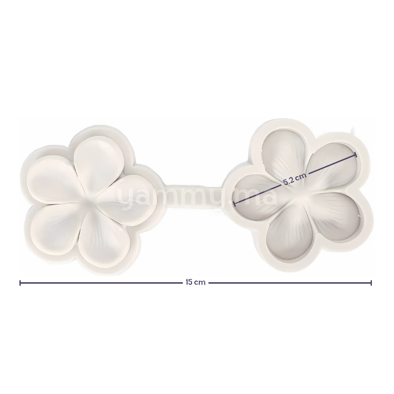 Moules Silicone Pétales de Fleurs & Feuilles MSP227