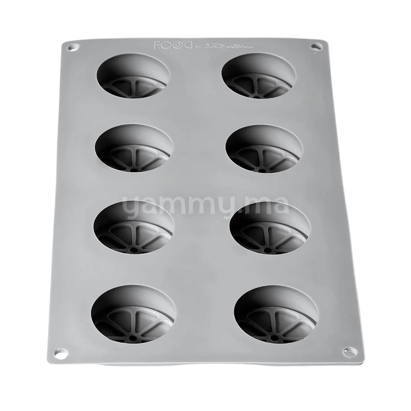 Moule Silicone Demi Orange "GG071" - Pavoni