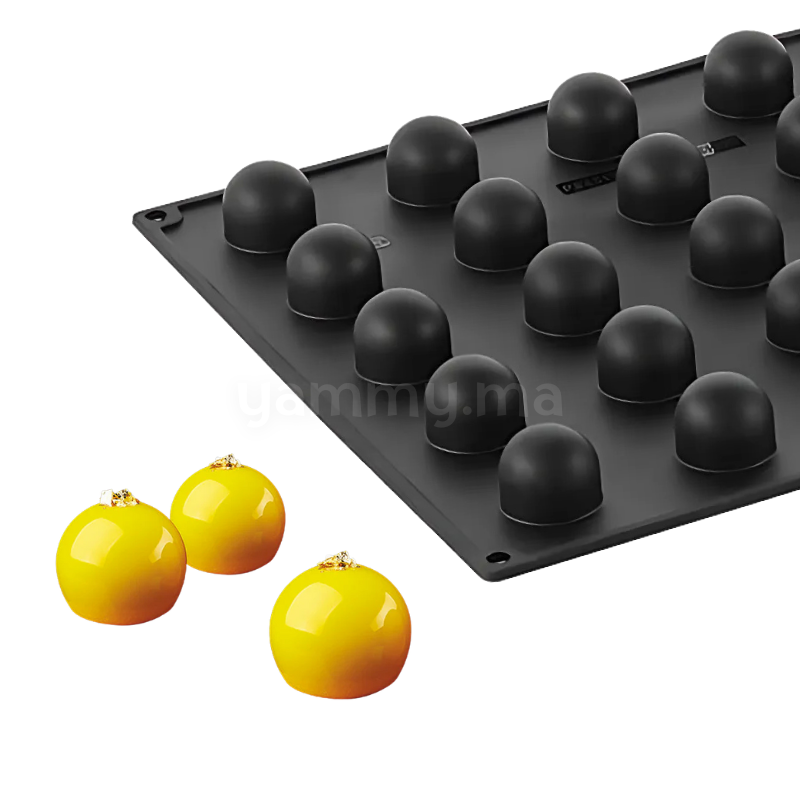 Moule Silicone Sphère (x30) "PX4313" Pavoflex 30x40cm - Pavoni
