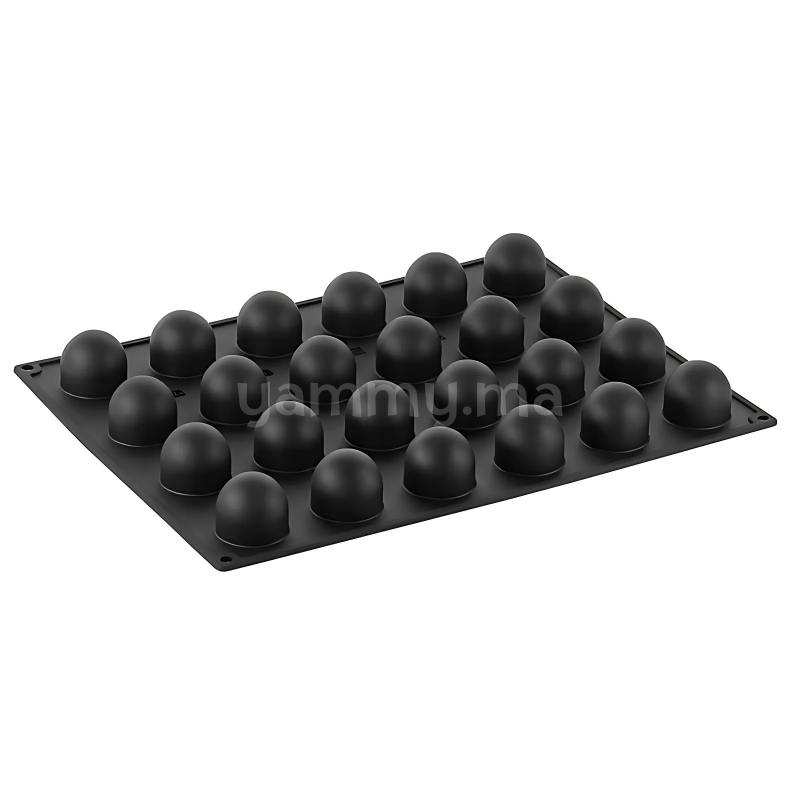Moule Silicone Sphère (x24) "PX4315" Pavoflex 30x40cm - Pavoni