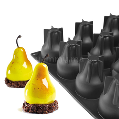 Moule Silicone Poire Ø 5.3 x H 7 cm (x20) "PX4329" - Pavoni