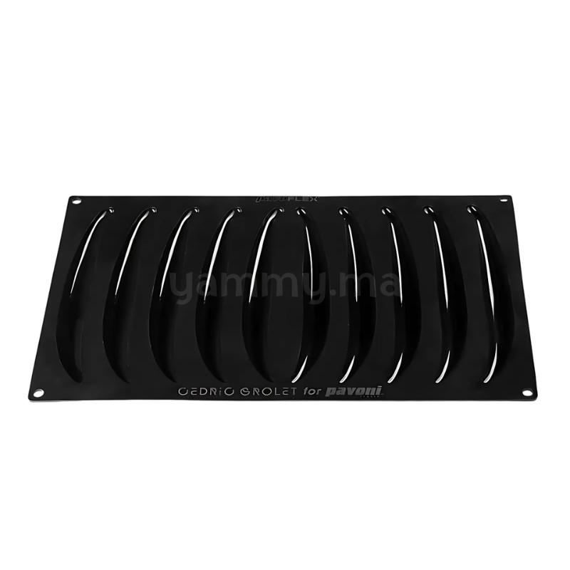 Moule Silicone Gousse de Vanille (x10) "PX43105" Pavoflex 30x40cm - Pavoni