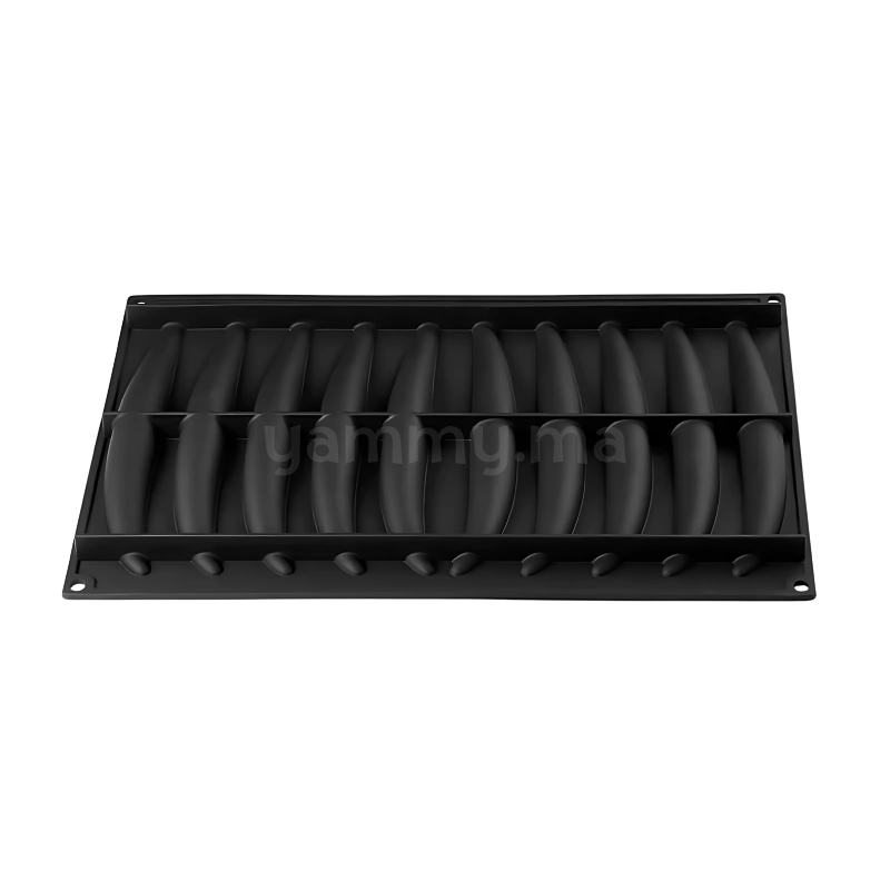 Moule Silicone Gousse de Vanille (x10) "PX43105" Pavoflex 30x40cm - Pavoni