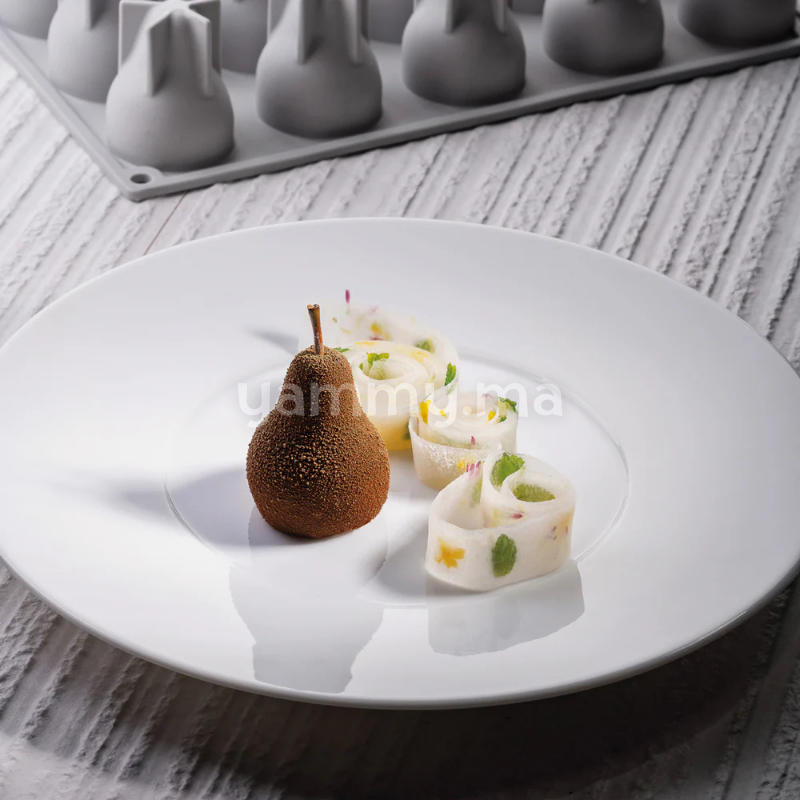 Moule Silicone Petite Poire Kaiser (x15) "GG037" - Pavoni