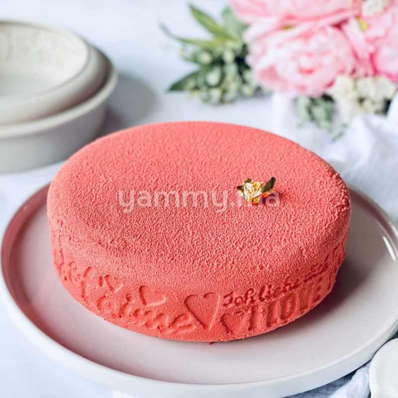 Moule en Silicone Rond Endless Love 1500 ml - Silikomart