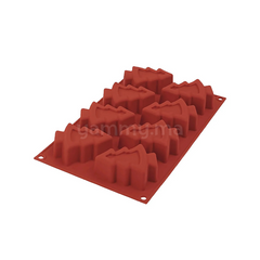 Moule Silicone 8 Sapins "SF108" - Silikomart