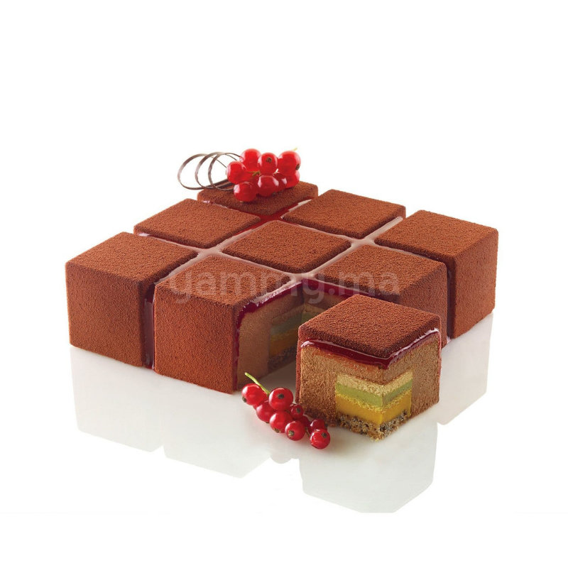 Moule Silicone Cubik 1400ml - Silikomart