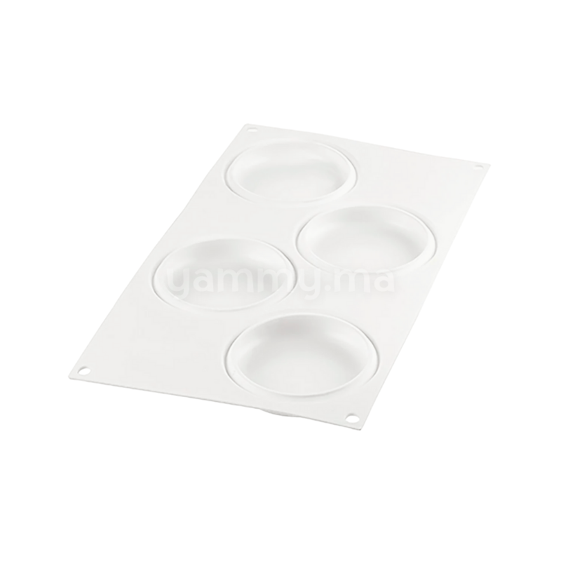 Moule Silicone Decor Rond 80ml - Silikomart