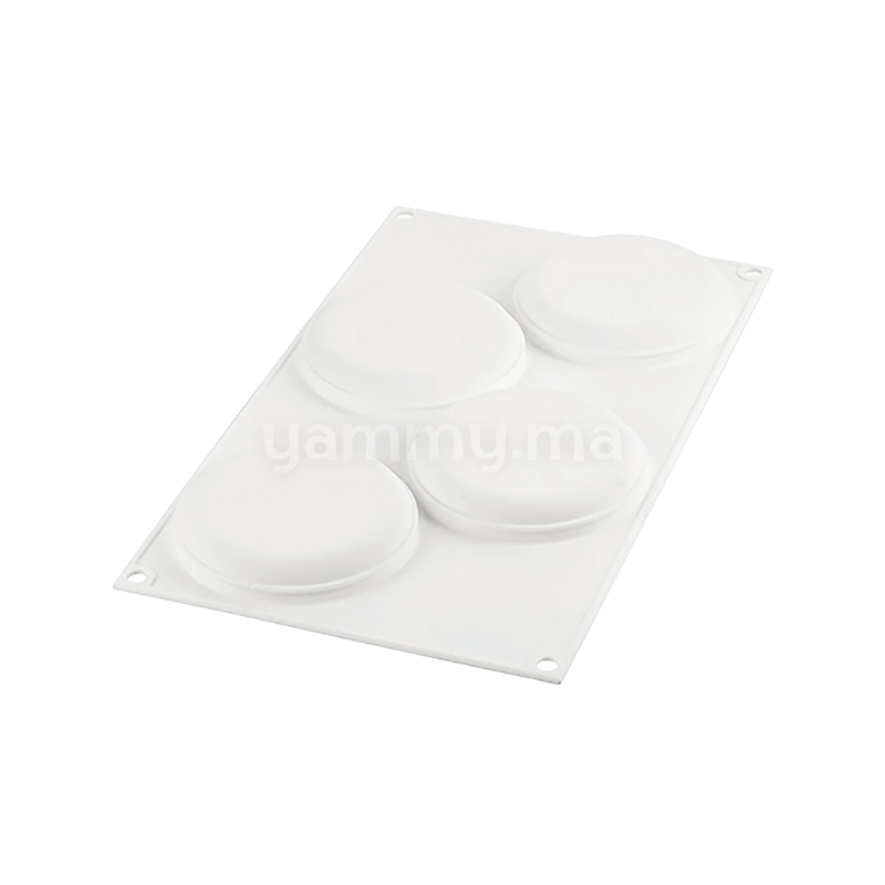Moule Silicone Decor Rond 80ml - Silikomart