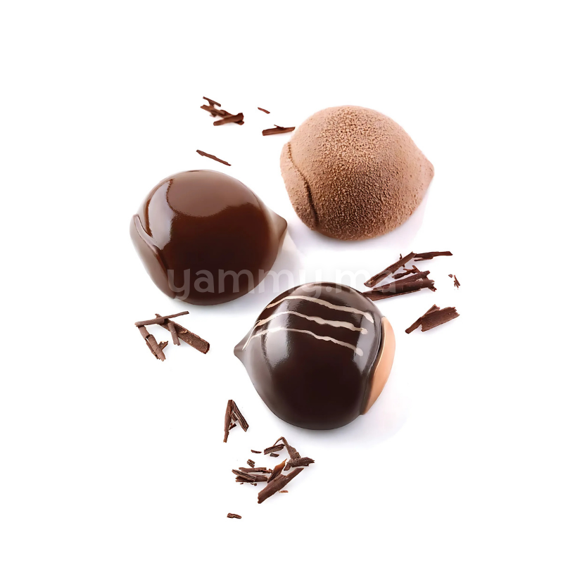 Moule Silicone Marron Glace 110ml - Silikomart