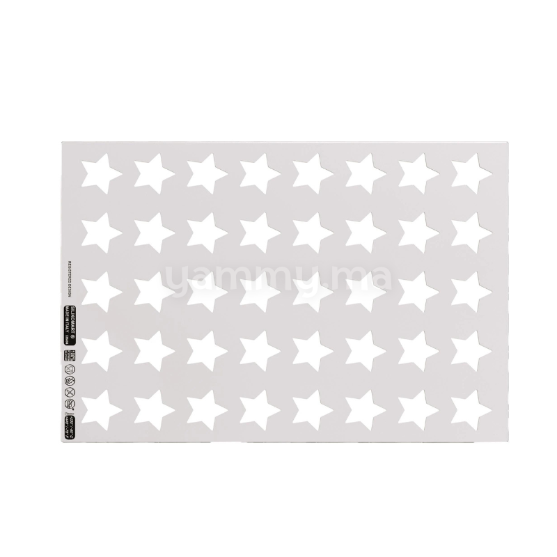 Moule Silicone Chablon Étoile - Silikomart