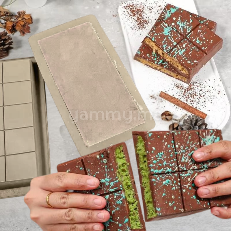 Moule Silicone Tablette Chocolat Dubai 8x17cm