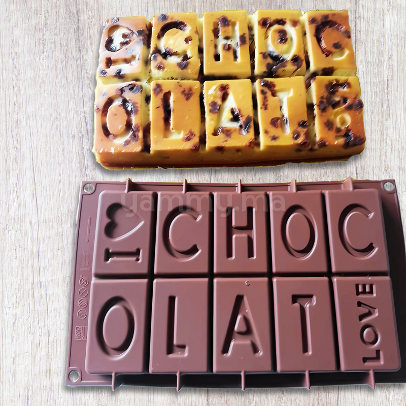 Moule Silicone Grande Tablette Chocolat "SF173" - Silikomart