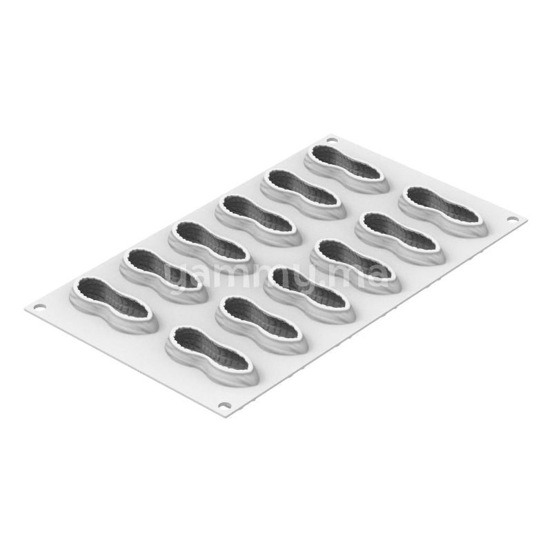 Moule Silicone Cacahuète 30 ml (x12) - Silikomart
