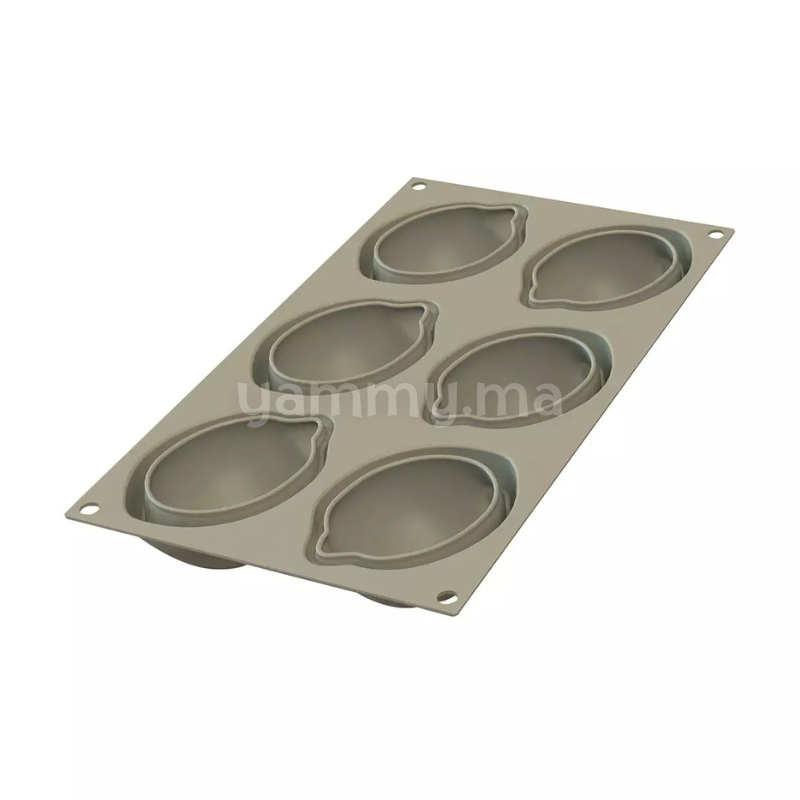 Moule Silicone Citron 106 ml (x6) - Silikomart