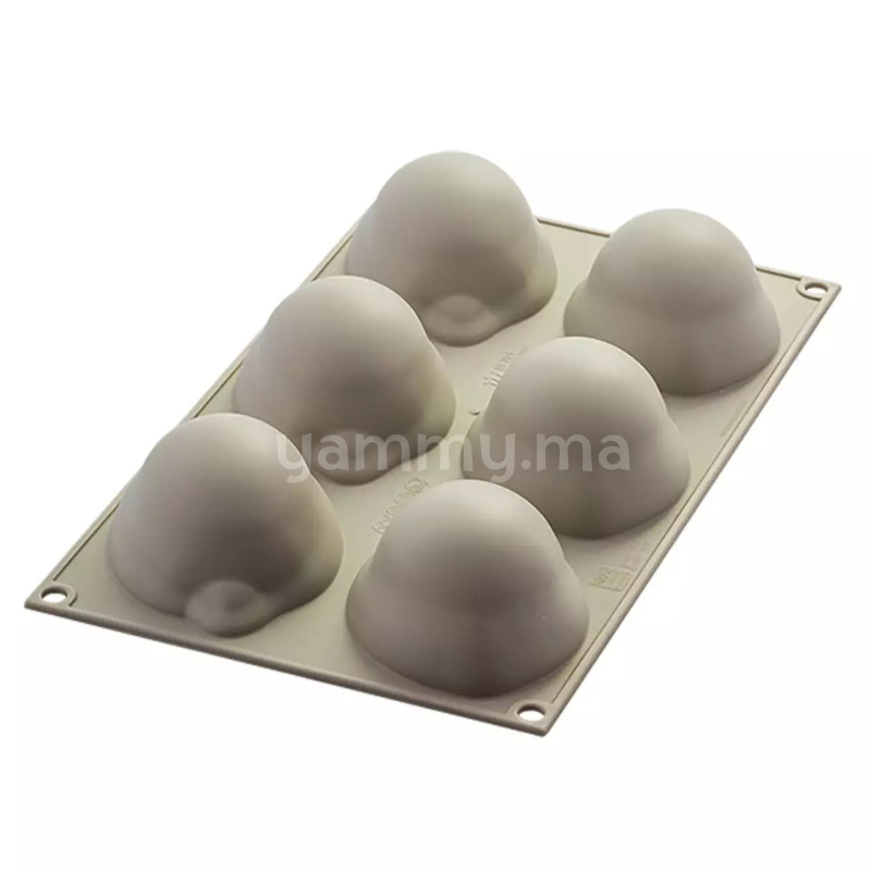 Moule Silicone Citron 106 ml (x6) - Silikomart